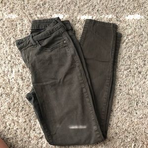 NYDJ skinny olive pants